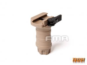 FMA Short Vertical Grip - Quick Detach DE   TB1261-DE